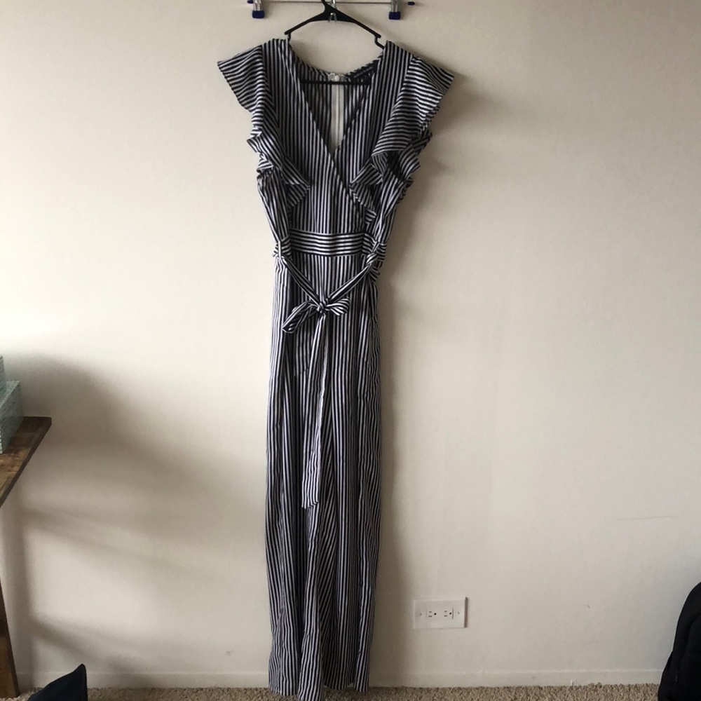 Jealous Tomato striped jumpsuit